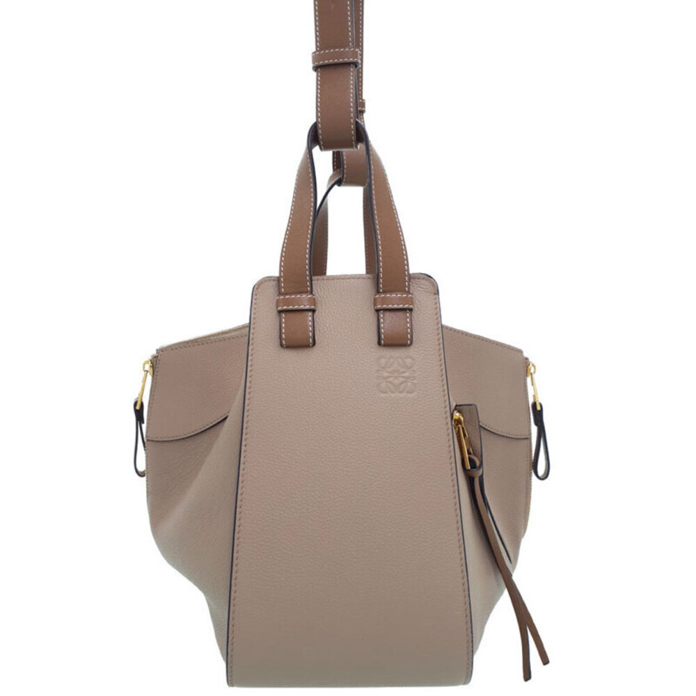 Loewe Hammock Anagram Leather Shoulder Bag